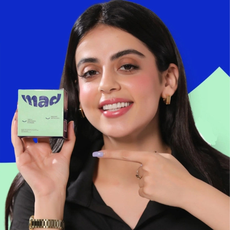 MAD Teeth Whitening Powder - Pack of 2 (RECOMMENDED)